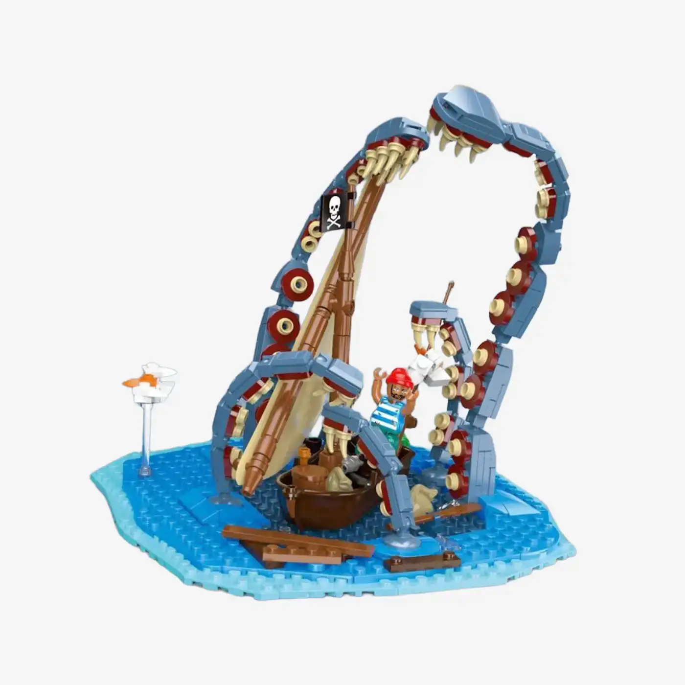 BlueBrixx Treasure Coast Legends Attack from the deep