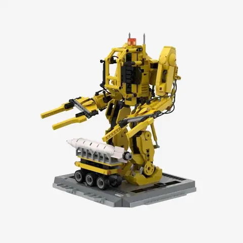 BlueBrixx Futuristic loading robot • Set 108827 • SetDB