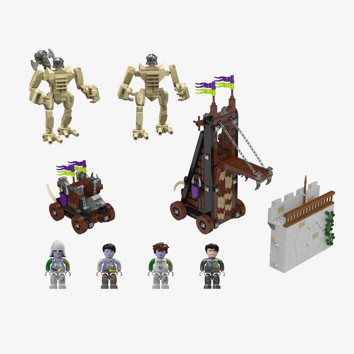 Forteresse de Ravenstone - Machines de siège (BB-108898) — Prix et comparaison | Brick Broker