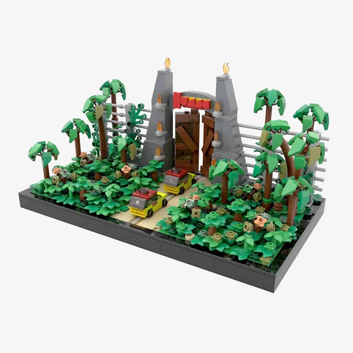 Entrée du Zoo des Dinosaures (BB-108936) — Prix et comparaison | Brick Broker