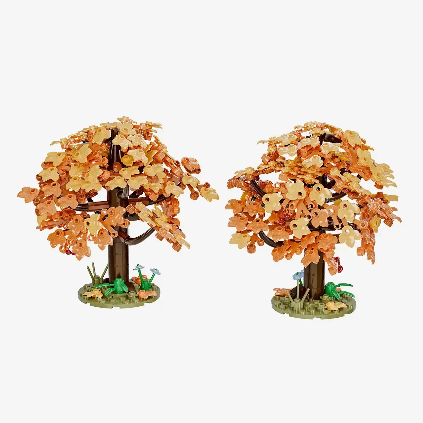 BlueBrixx Cherry trees in autumn, set of 2 • Set 108991