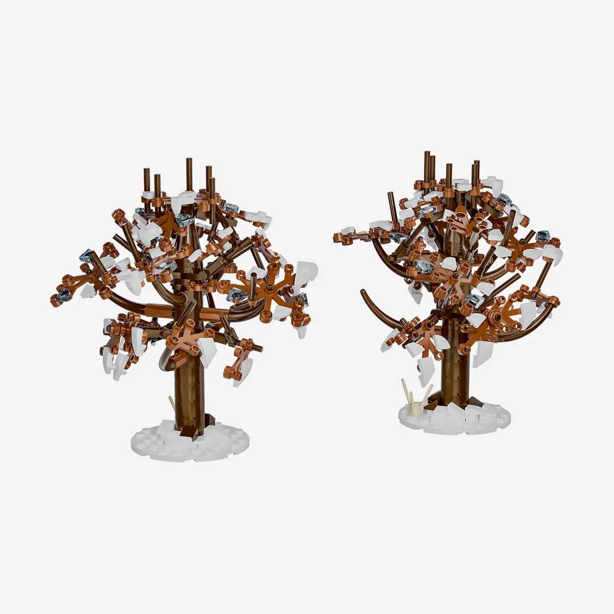 Cherry trees in winter, set of 2 (BB-108992) — Prix et comparaison | Brick Broker