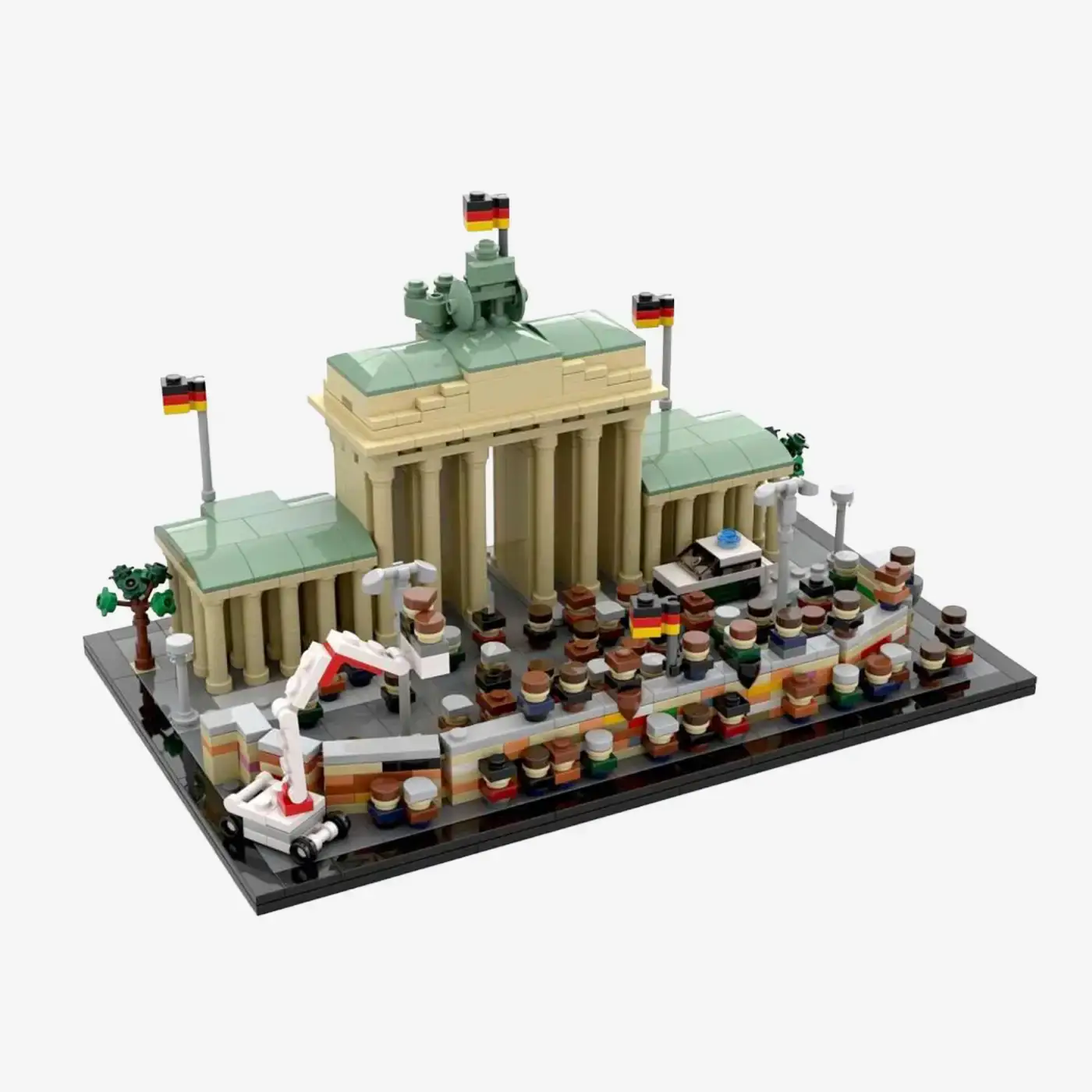 BlueBrixx Fall of the Berlin Wall 1989 • Set 109016 • SetDB
