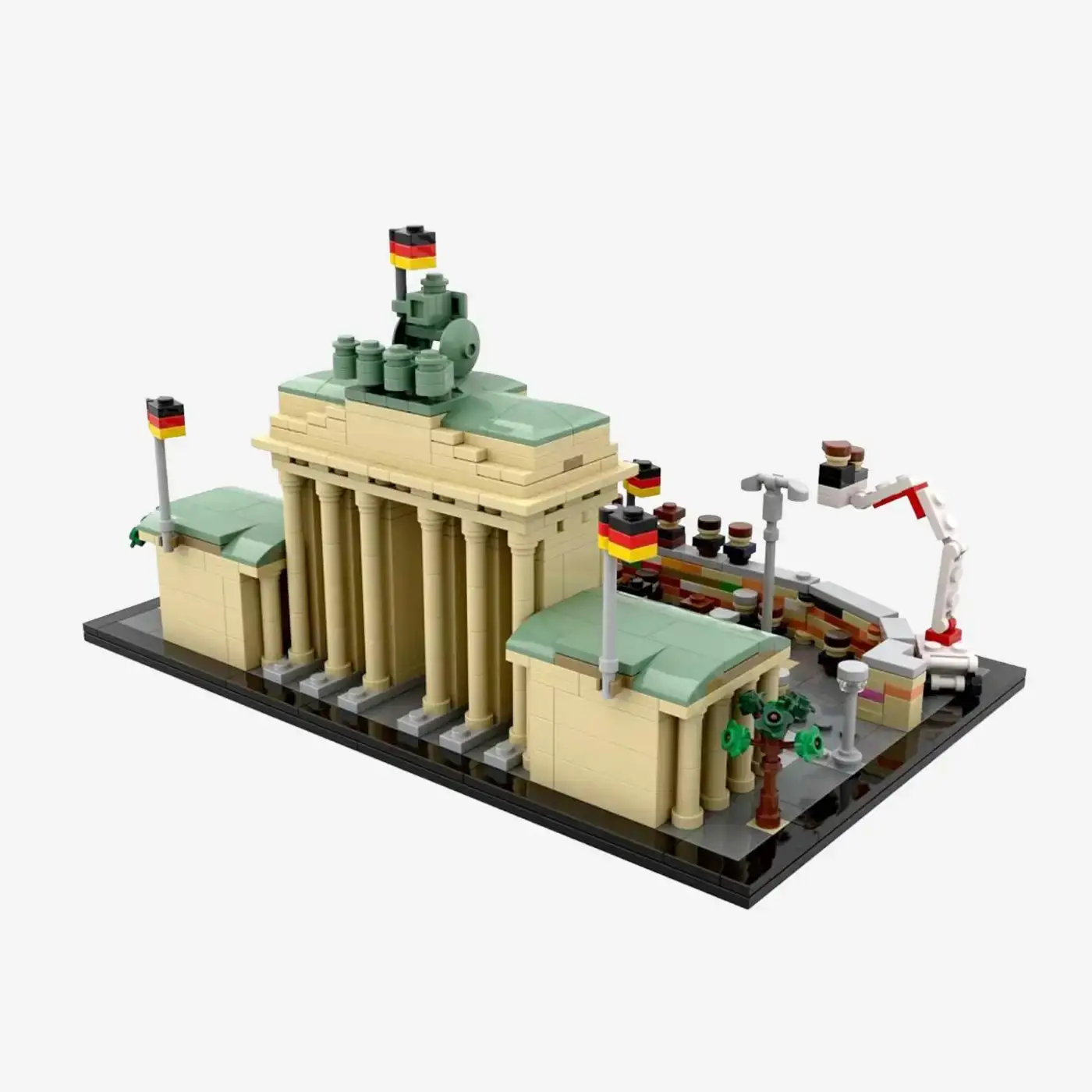 BlueBrixx Fall of the Berlin Wall 1989 • Set 109016 • SetDB