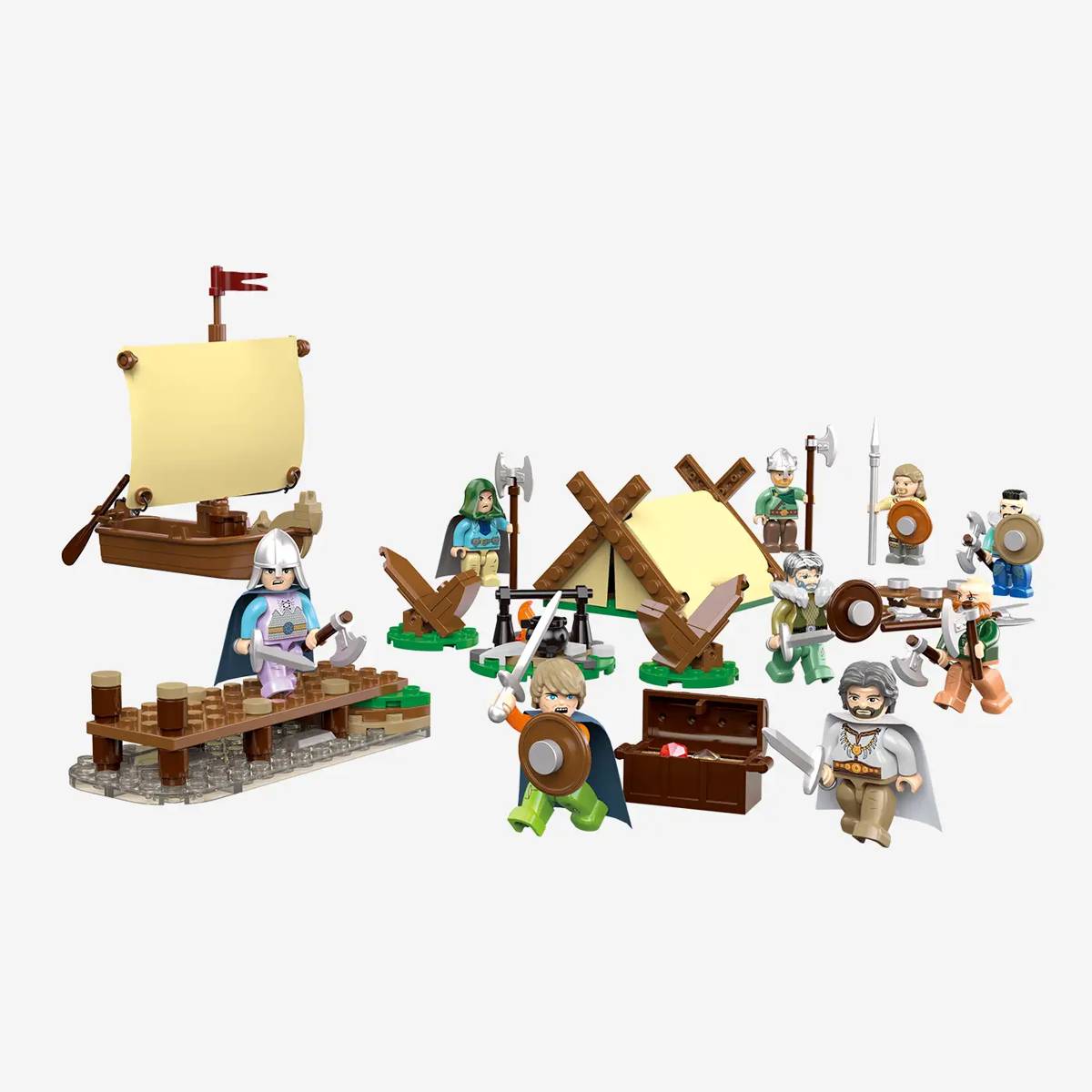 Minifigure Pack Vikings (BB-109050) — Prix et comparaison | Brick Broker
