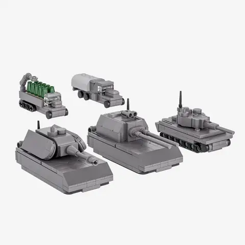 Military Modbrix BlueBrixx Trench 2 in 1 • Set 108930 • SetDB