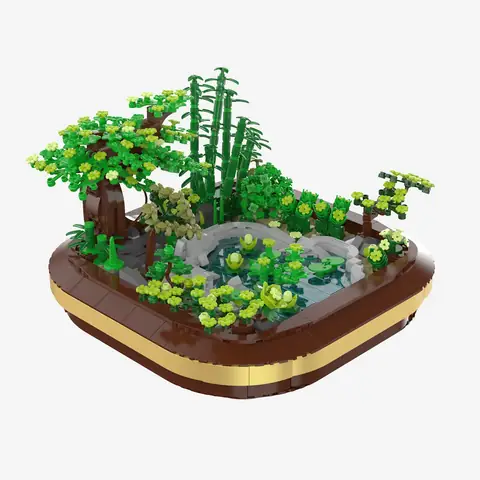 BlueBrixx Kasansui Zen Garden • Set 109192 • SetDB