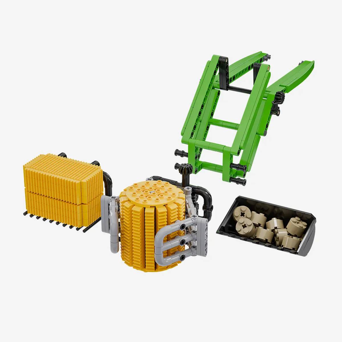 Tracteur avec accessoire de charge frontale (BB-109206) — Prix et comparaison | Brick Broker