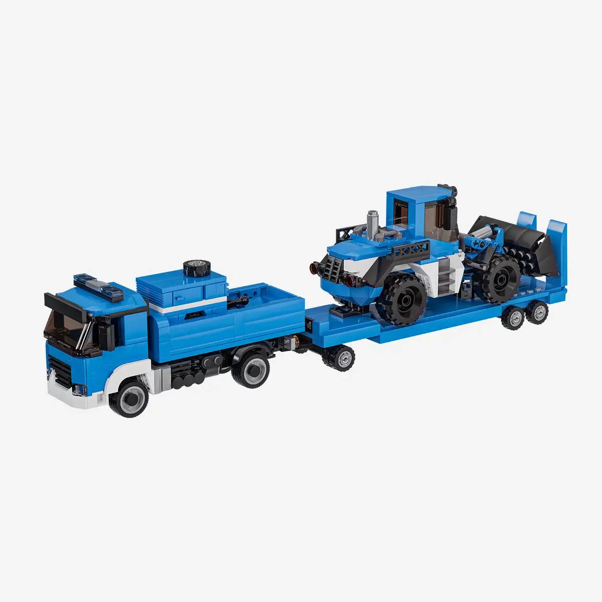 Camion du Technisches Hilfswerk avec chargeuse sur roues BRmG (BB-109305) — Prix et comparaison | Brick Broker