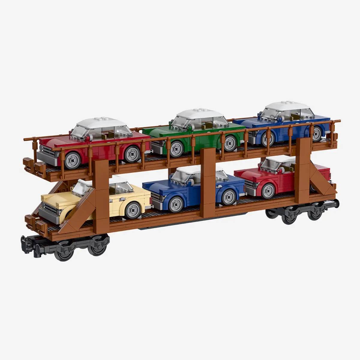 Wagon transporteur de voitures (BB-109436) — Prix et comparaison | Brick Broker