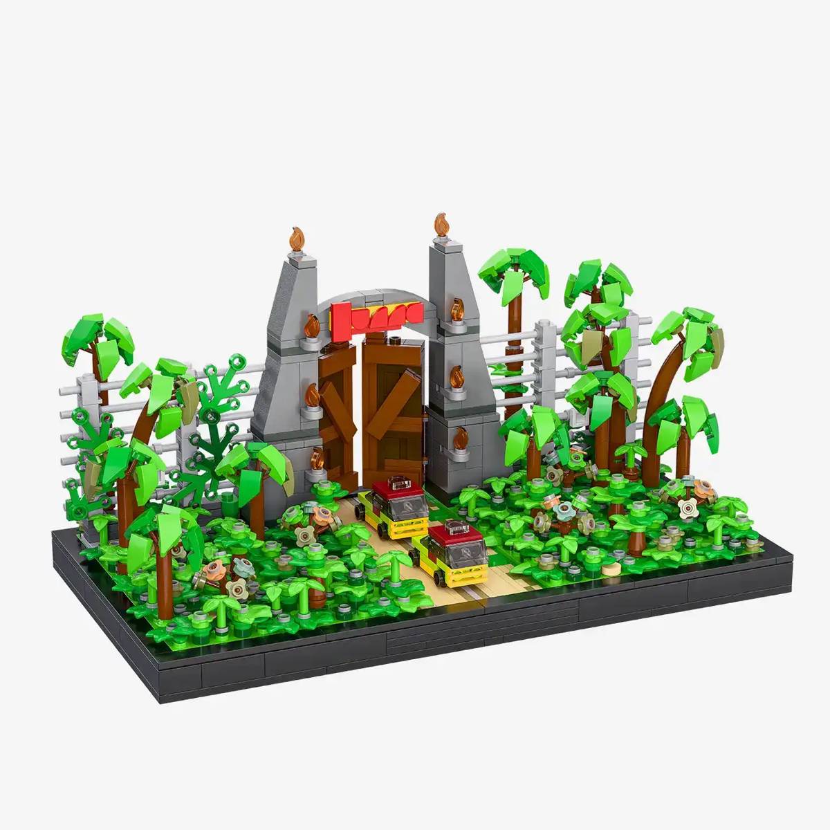 Entrée du Zoo des Dinosaures (BB-109600) — Prix et comparaison | Brick Broker