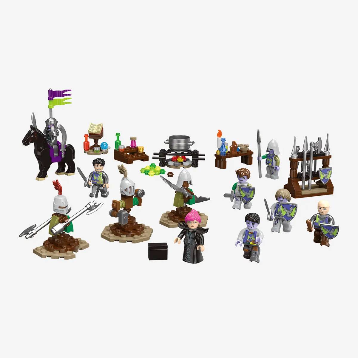 Paquet de minifigures Ravenstone - Sorcière avec homme de main (BB-109666) — Prix et comparaison | Brick Broker