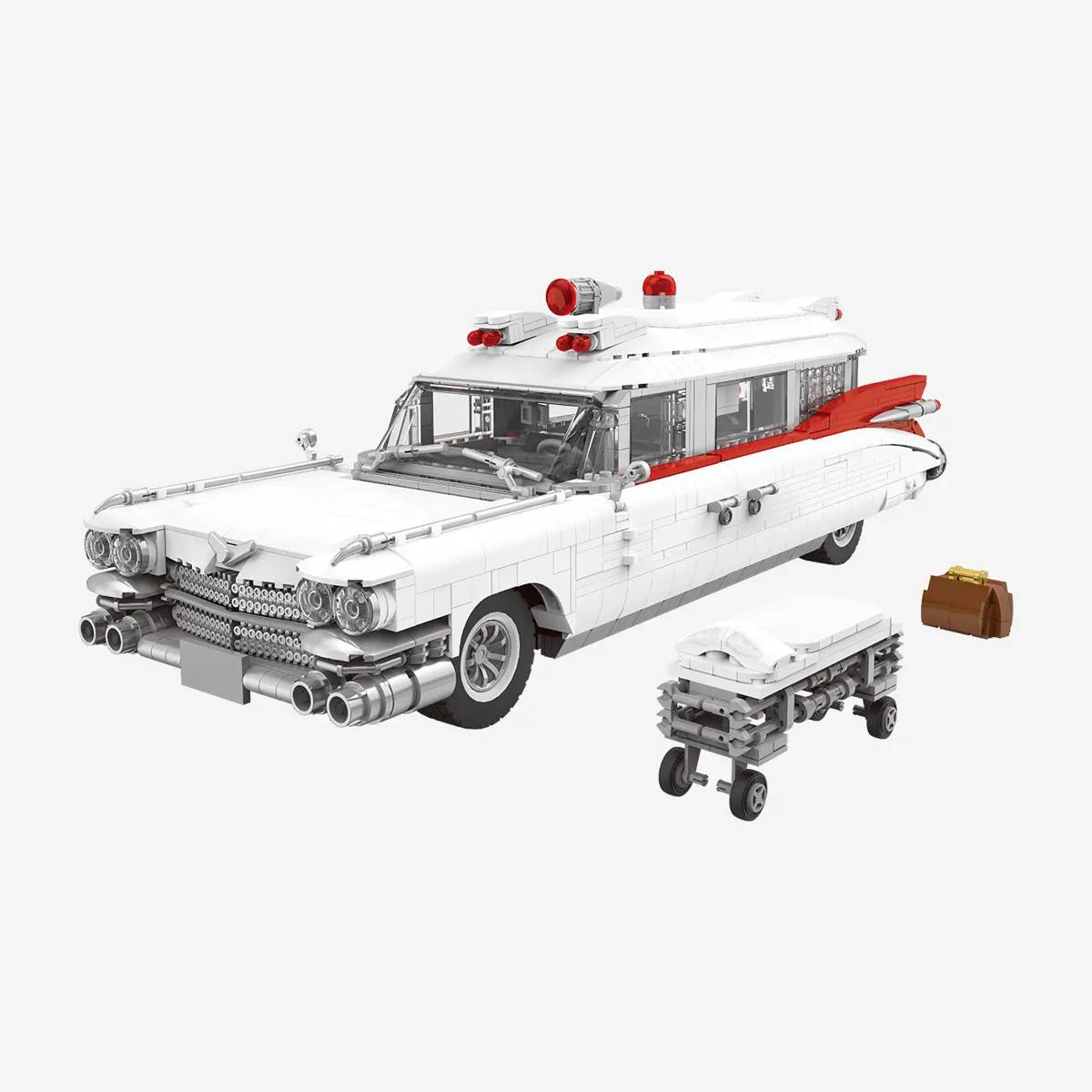 Ambulance américaine 1959 blanche (BB-109728) — Prix et comparaison | Brick Broker