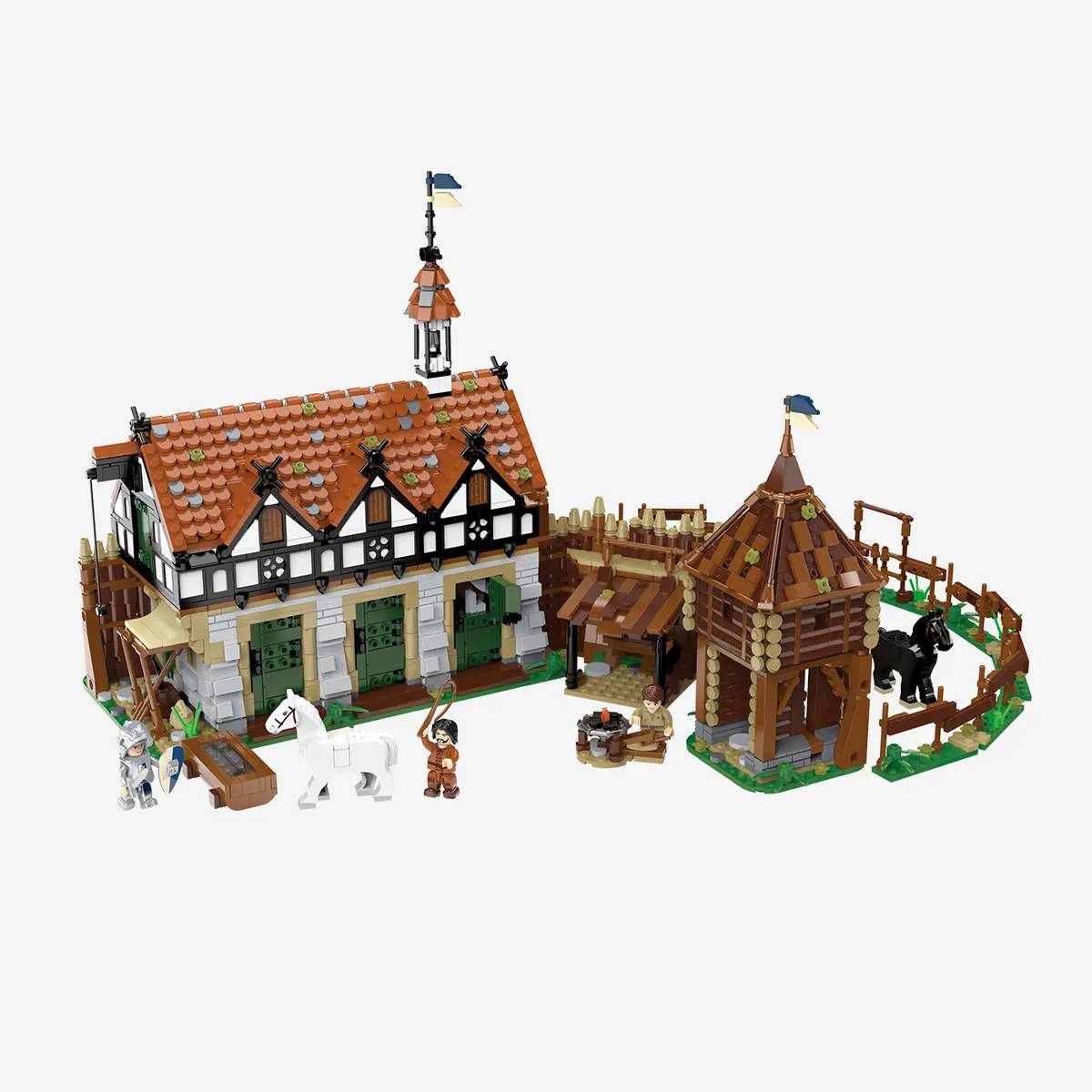 Blaustein Castle - Stables (BB-109750) — Prix et comparaison | Brick Broker