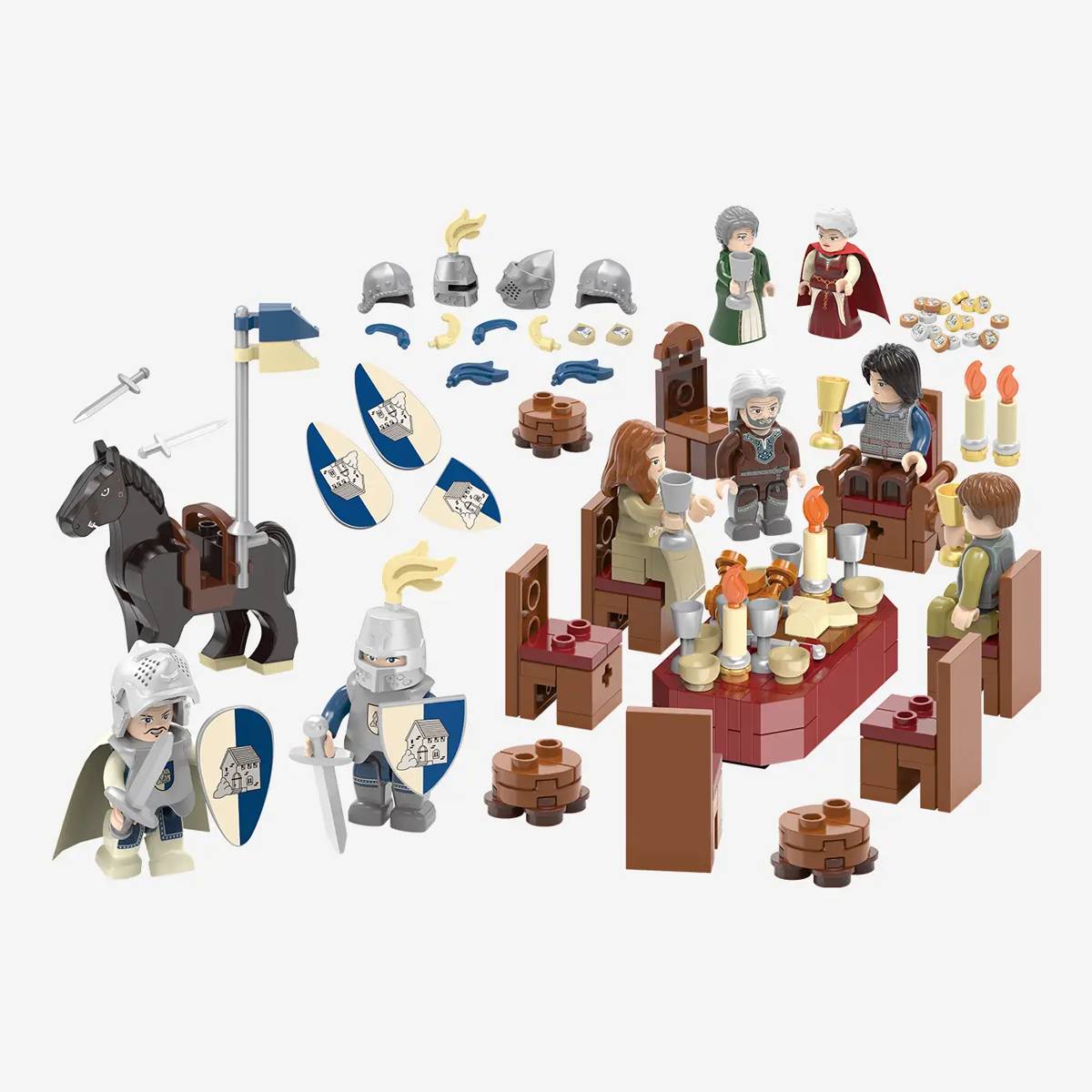 Pack de minifigures Château Blaustein - Seigneurs et Dames (BB-109754) — Prix et comparaison | Brick Broker