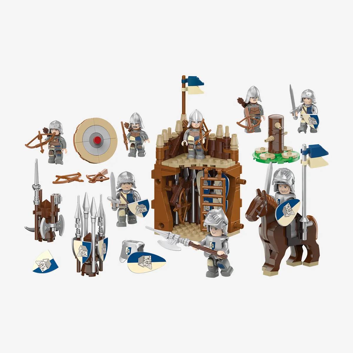 Minifigure Pack Blaustein Castle - Guards (BB-109761) — Prix et comparaison | Brick Broker