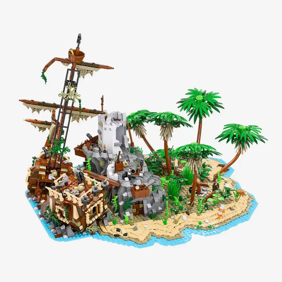 BlueBrixx Treasure Coast Legends Reef Outpost • Set 109792