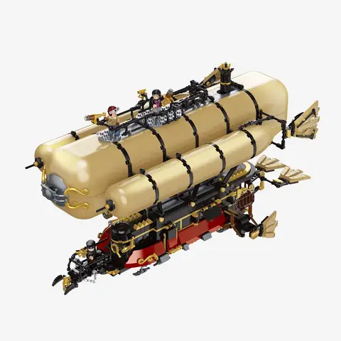 BlueBrixx Steampunk Air Ship • Set 108410 • SetDB