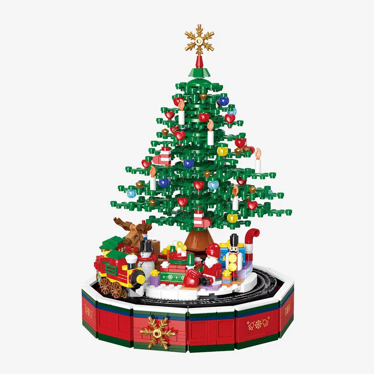 BlueBrixx Christmas Tree music box • Set 109845 • SetDB