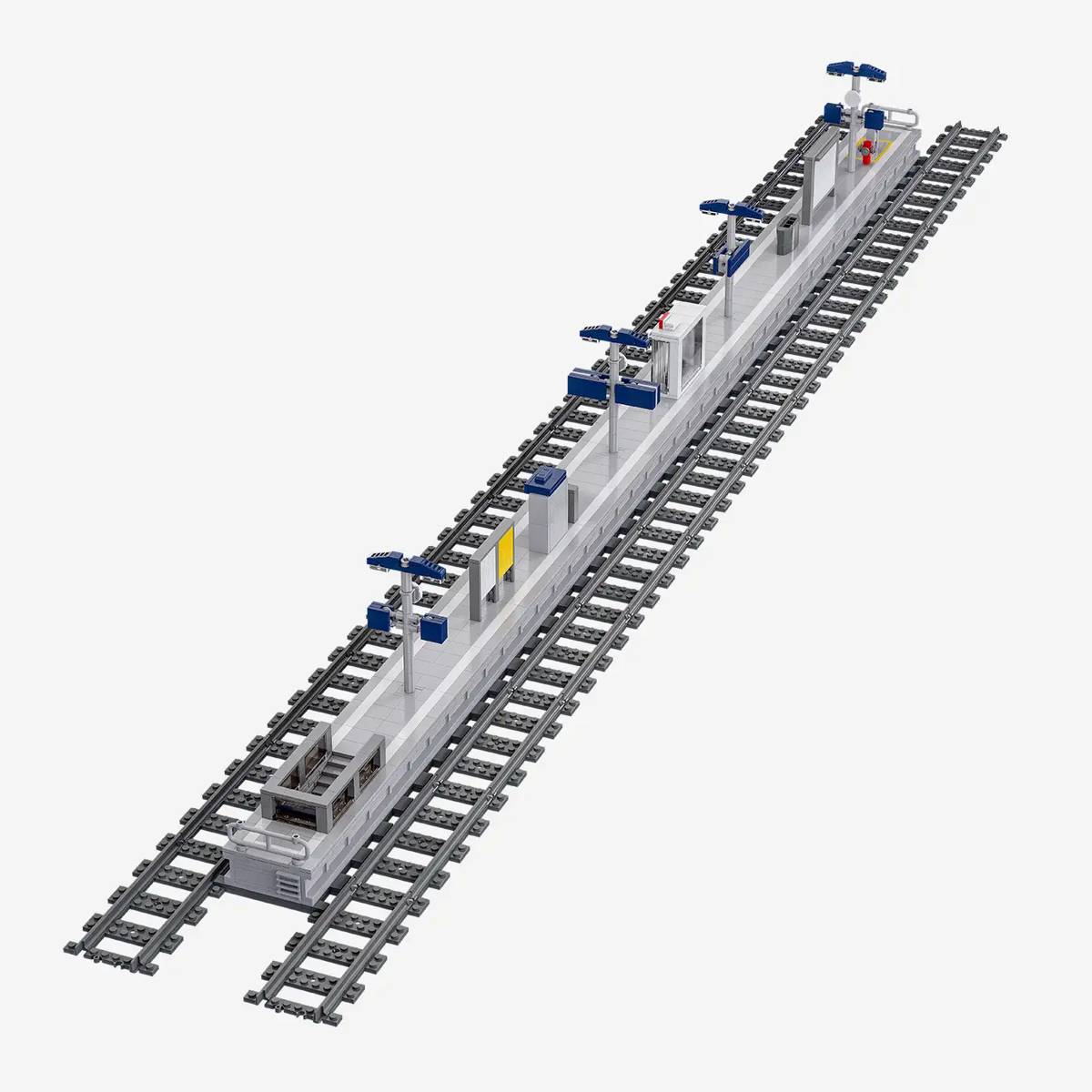 Plateforme ferroviaire moderne (BB-109855) — Prix et comparaison | Brick Broker
