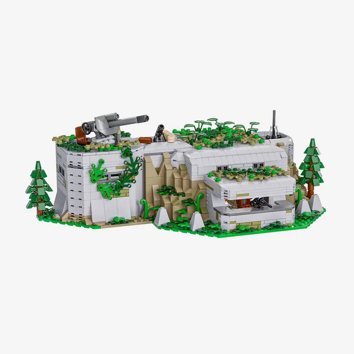 Bunker de la Seconde Guerre mondiale avec Flak (BB-109969) — Prix et comparaison | Brick Broker