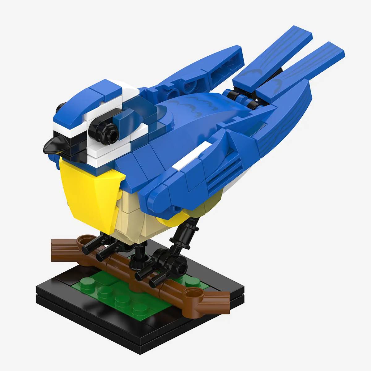 BlueBrixx Eurasian Blue Tit • Set 109972 • SetDB