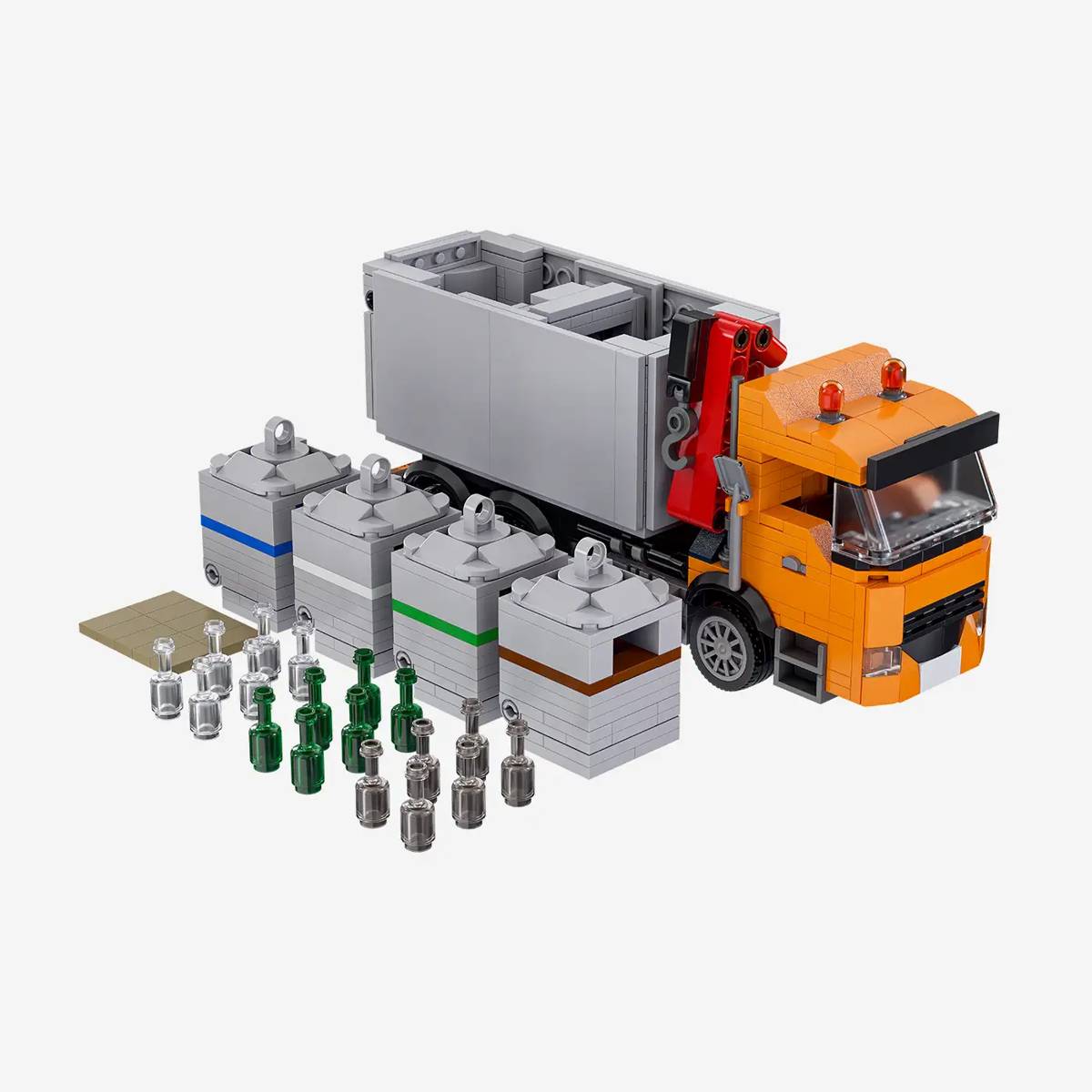 Camion de collecte des déchets ménagers ou papier (BB-110112) — Prix et comparaison | Brick Broker