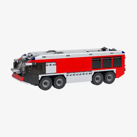 BlueBrixx US Airport Fire Truck • Set 103985 • SetDB