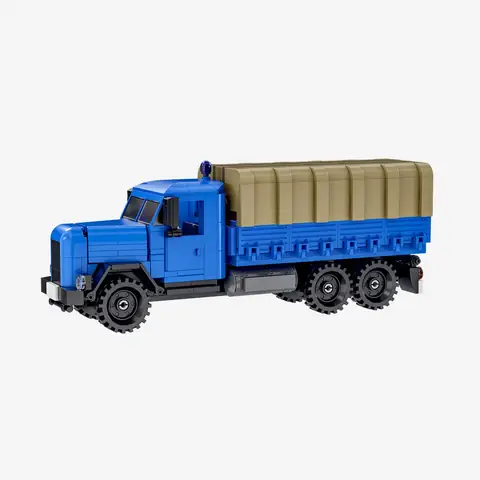 BlueBrixx Municipal Garbage Truck • Set 109858 • SetDB