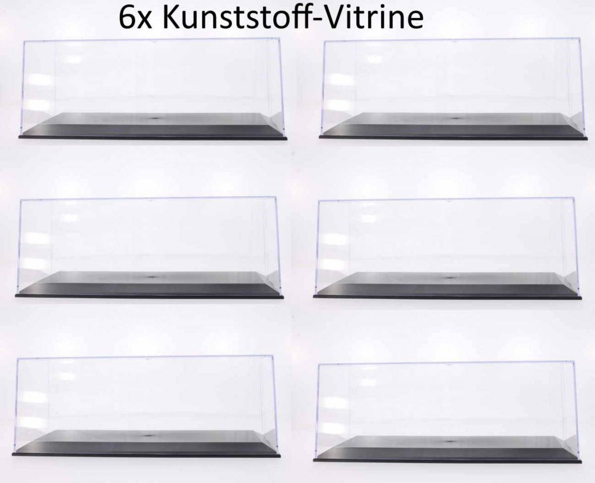Lot de 6 vitrines en plastique (BB-202035) — Prix et comparaison | Brick Broker
