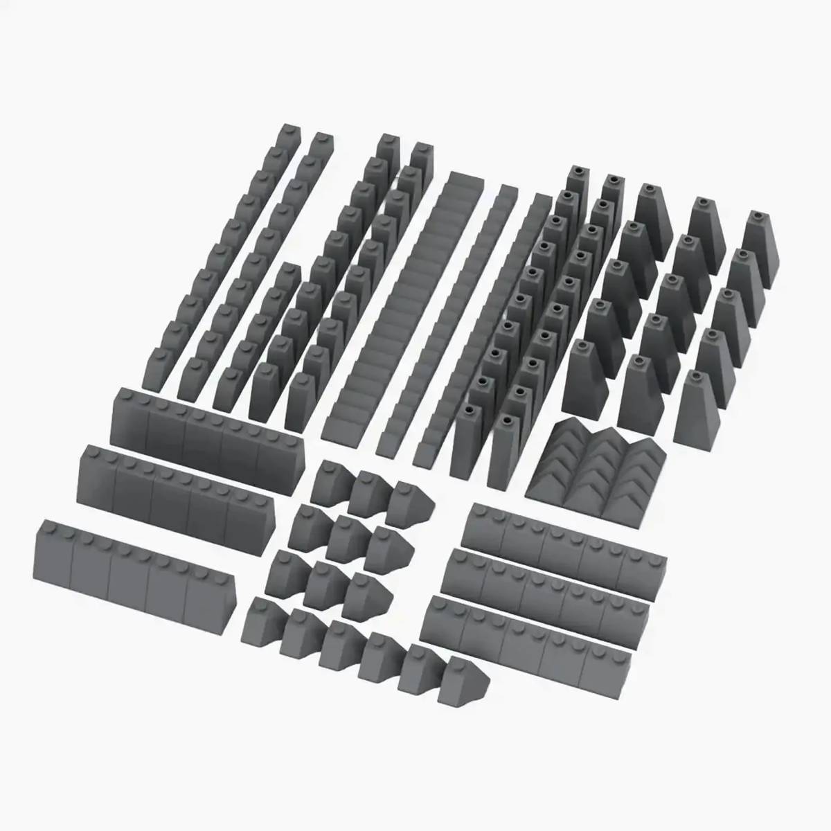 Briques, Slopes, mixed, Dark Bluish Grey (BB-400016) — Prix et comparaison | Brick Broker
