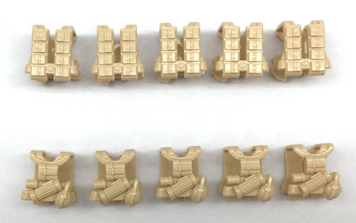 Veston de parachutiste allemand de la Seconde Guerre mondiale, beige désert (10x) (BB-400039) — Prix et comparaison | Brick Broker