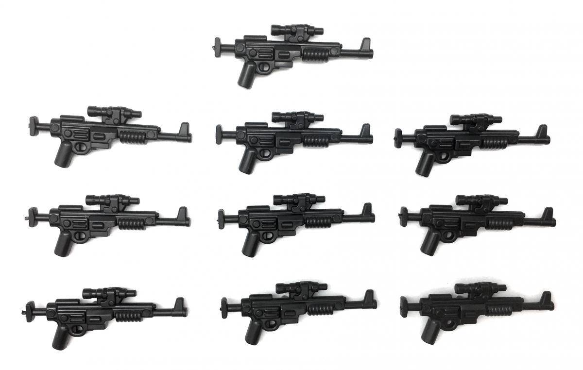 Pistolet n°25, noir (10x) (BB-400059) — Prix et comparaison | Brick Broker