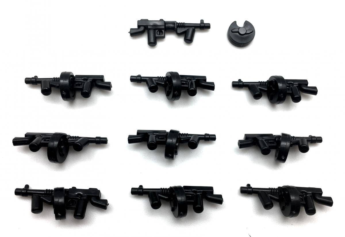 Pistolet n°71, Noir (10x) (BB-400088) — Prix et comparaison | Brick Broker