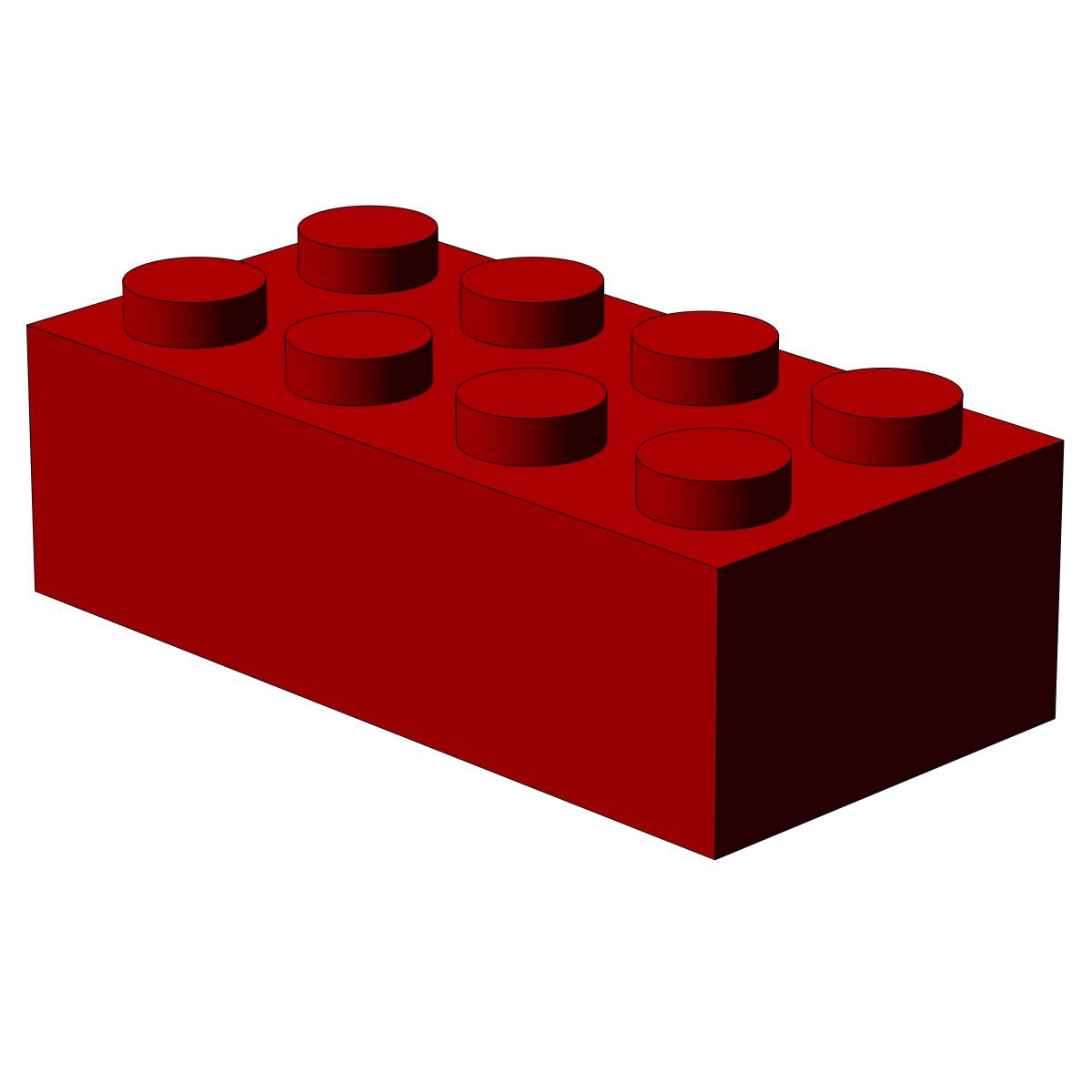 Brique 2x4, Rouge - 500 pièces (BB-400141) — Prix et comparaison | Brick Broker
