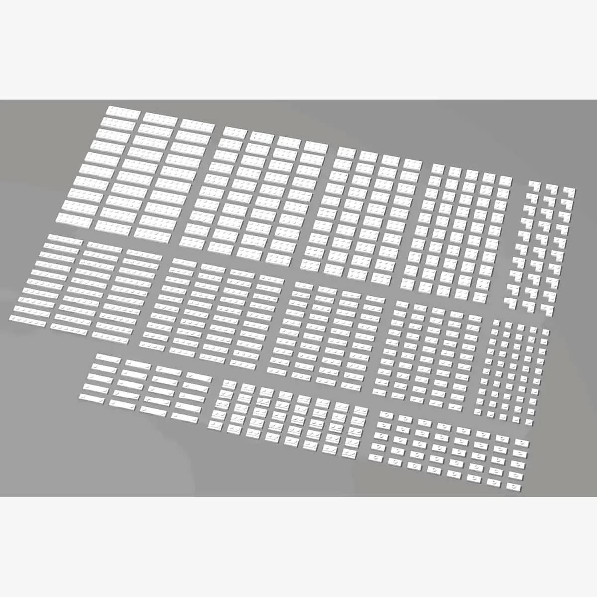 Brix Small Plates, mixed, White (BB-401086) — Prix et comparaison | Brick Broker