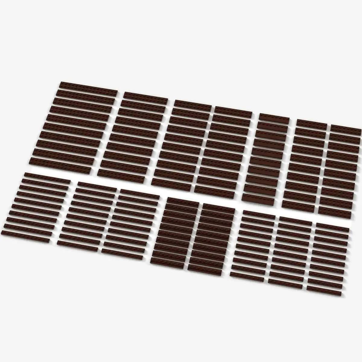 Plaques longues, assorties, brun rougeâtre (BB-401108) — Prix et comparaison | Brick Broker