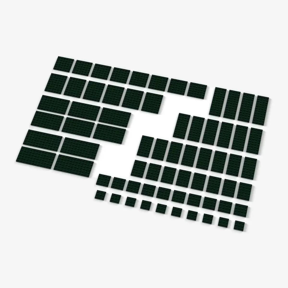 Brix Big Plates, mixed, Dark Green (BB-401127) — Prix et comparaison | Brick Broker