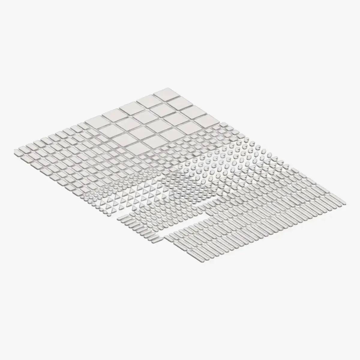 Tuiles Brix, assorties, Blanc (BB-401161) — Prix et comparaison | Brick Broker