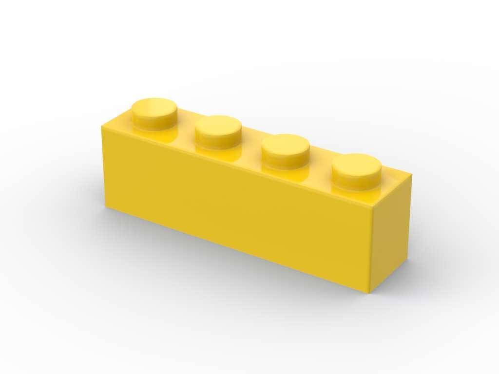 Brique 1x4, Jaune (500 pcs) (BB-401192) — Prix et comparaison | Brick Broker