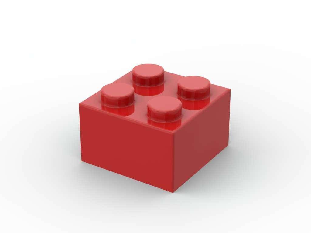 Brique 2x2, Rouge (500 pcs) (BB-401222) — Prix et comparaison | Brick Broker