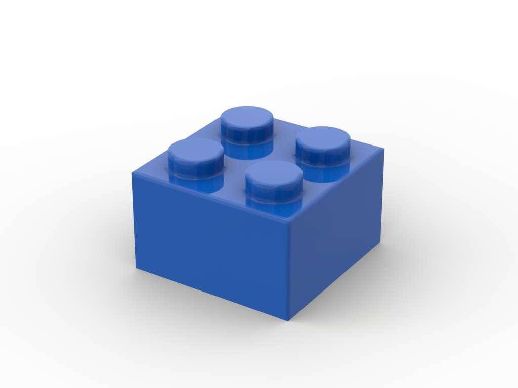 Brique 2x2, Bleu (500 pcs) (BB-401224) — Prix et comparaison | Brick Broker