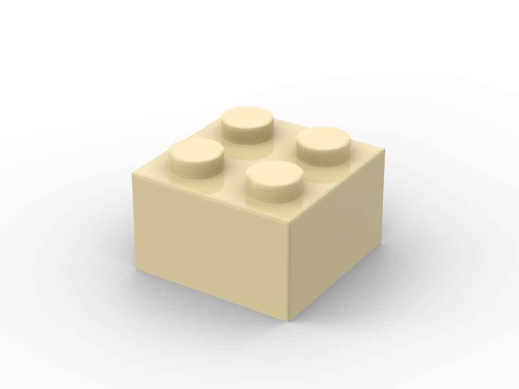 Brique 2x2, Tan (500 pcs) (BB-401229) — Prix et comparaison | Brick Broker