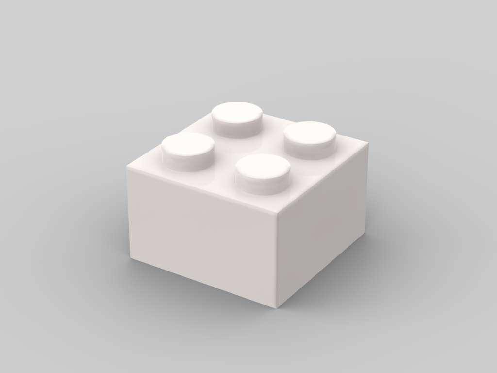 Brique 2x2 500 pièces, Blanche (BB-401232) — Prix et comparaison | Brick Broker