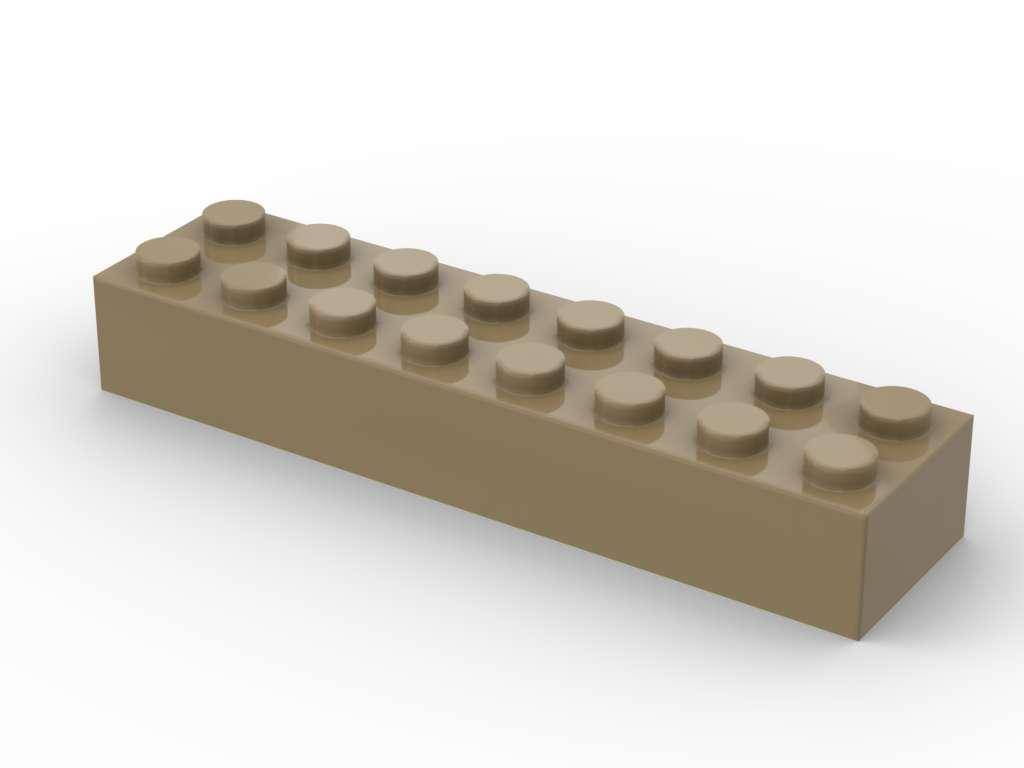 Brique 2x8, brun foncé (250 pièces) (BB-401244) — Prix et comparaison | Brick Broker