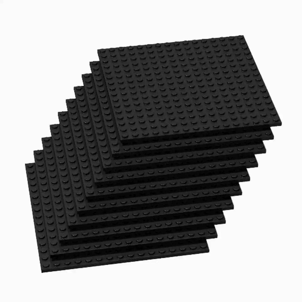 Plaque 16x16, Noir (BB-401252) — Prix et comparaison | Brick Broker