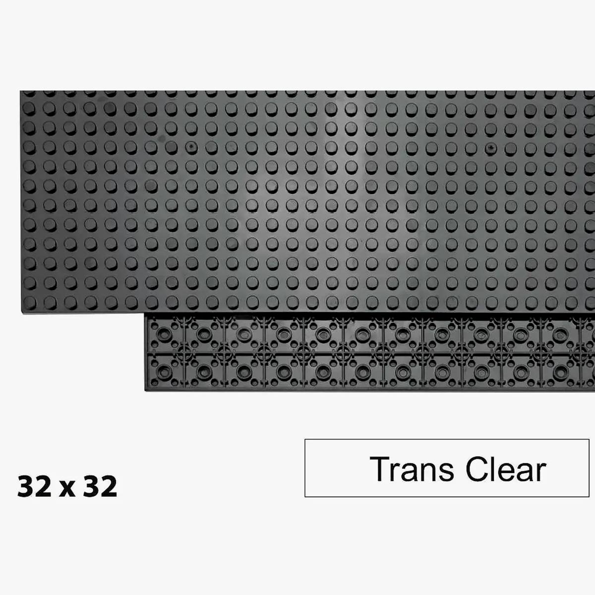 Brique 32x32, Transparent clair (BB-401265) — Prix et comparaison | Brick Broker