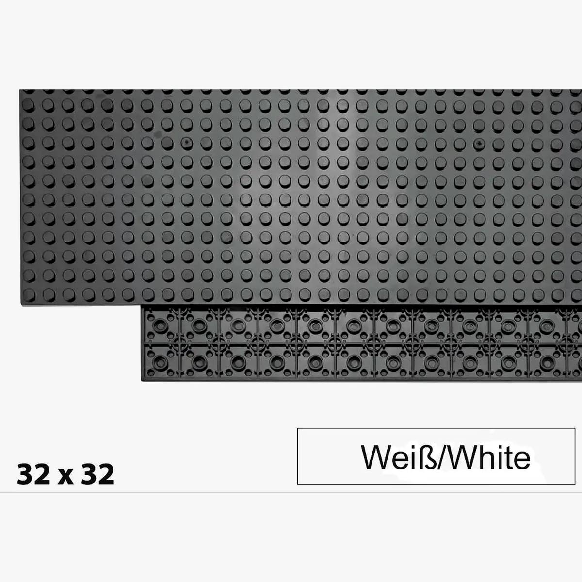 Plaque 32x32, Blanche (BB-401266) — Prix et comparaison | Brick Broker