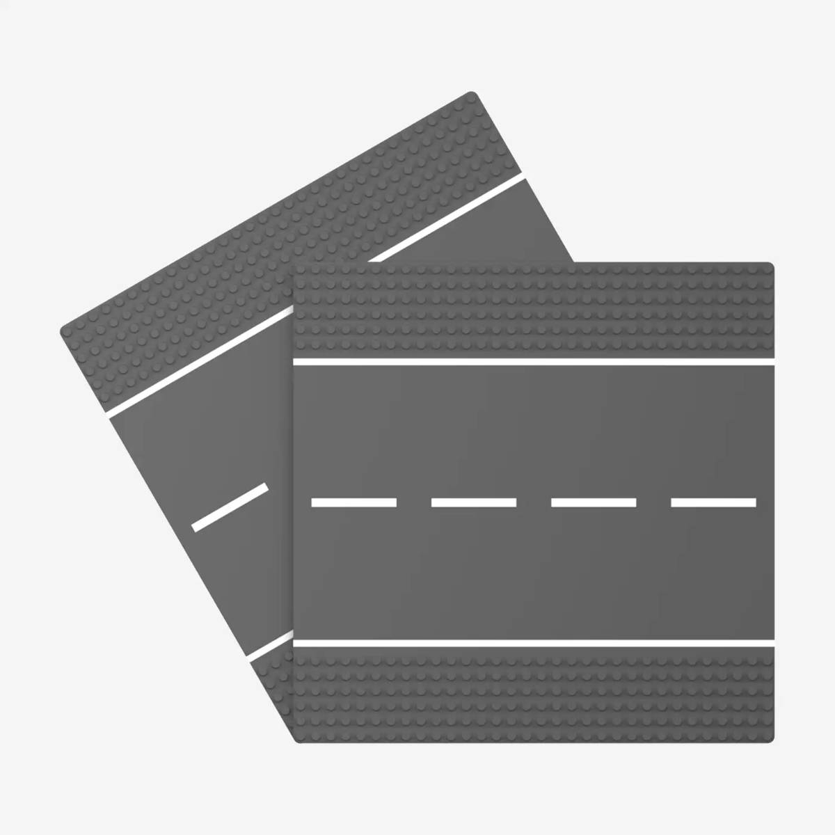 Plaques de rue 2x 32x32 droites gris bleu foncé (BB-401359) — Prix et comparaison | Brick Broker