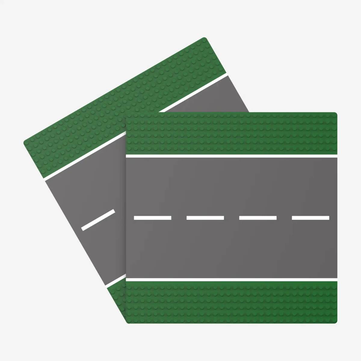 Plaques de rue 2x 32x32 droites vert (BB-401360) — Prix et comparaison | Brick Broker